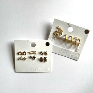 NWT Forever 21 Earrings Set Bundle